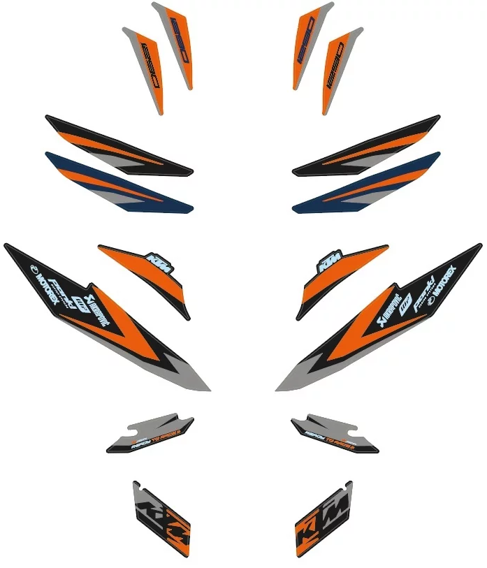 Kit graphique KTM Factory