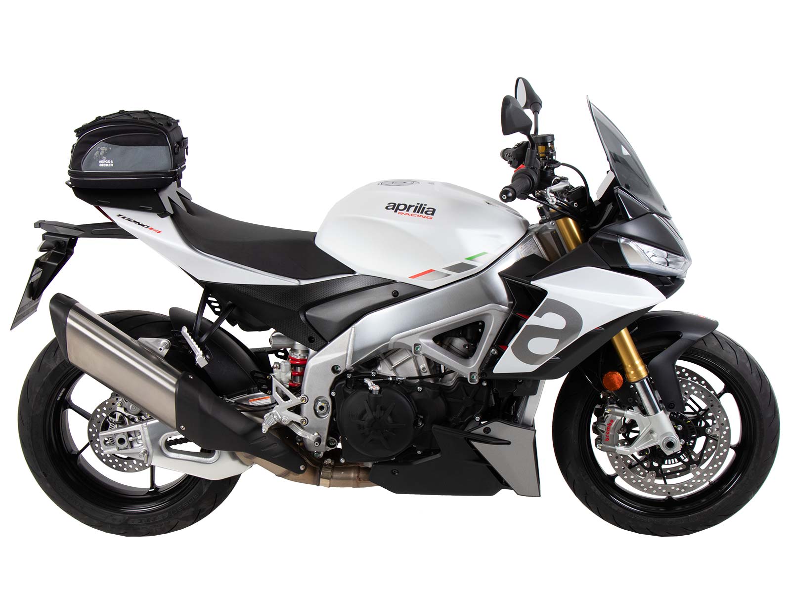 Sacoche arrière Street Basic noire pour Sportracks et Smartraks Hepco & Becker