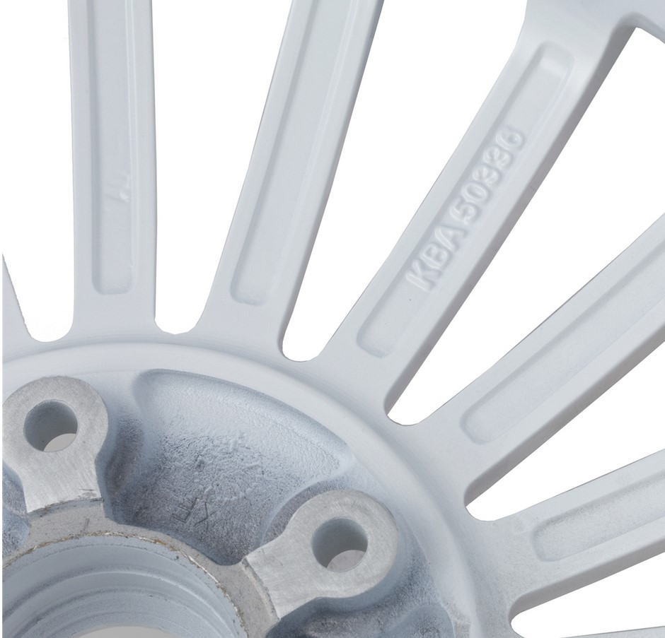 Jante avant/arrière pour Vespa GTS/GTS Super/GTV/GT 60/GT/GT L 125-300ccm, blanche