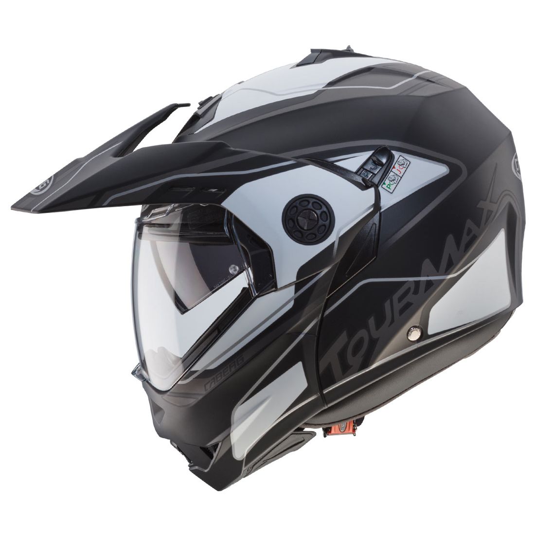 Caberg casque Tourmax Marathon, noir mat/blanc