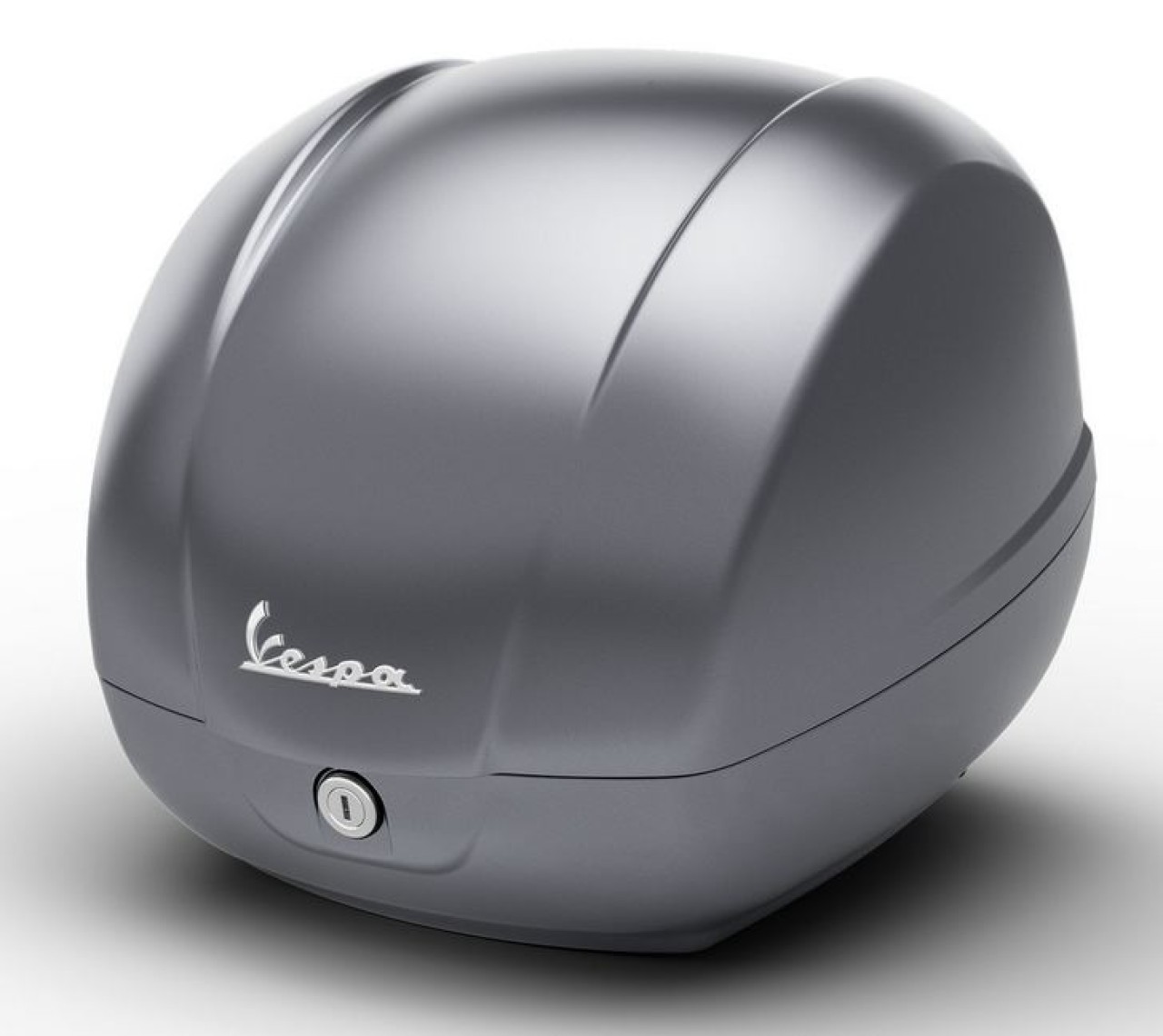 Top case original 36L pour Vespa GTS 125/310 et GTV 310 - gris / titane / 707/C