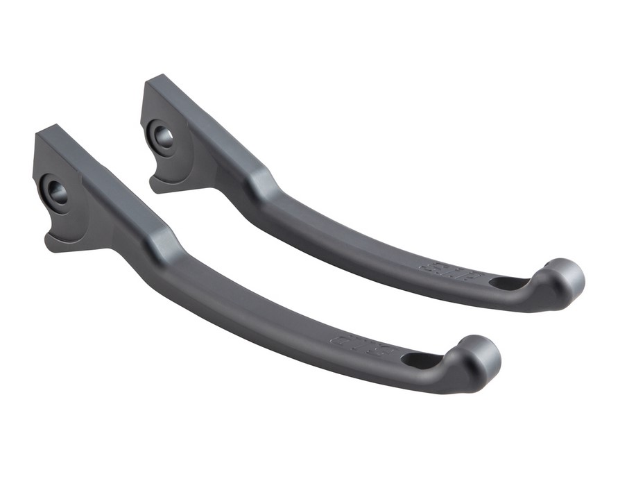 Set de levier de frein sport pour Vespa, droite et gauche, gris mat