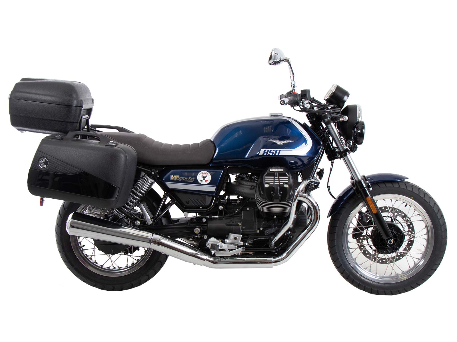 Porte-bagages pour Moto Guzzi V7 850 2021- Original Hepco & Becker