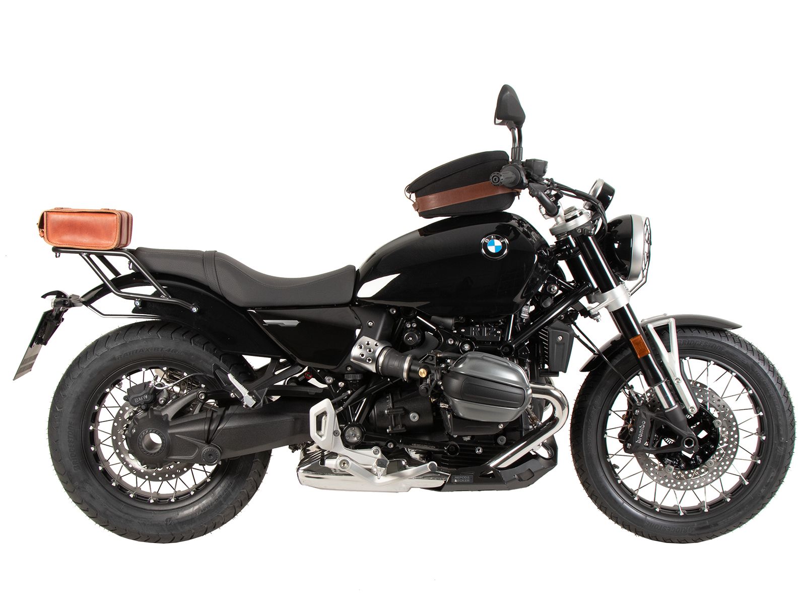 Porte-bagages tubulaire noir pour BMW R 12 (24-) Hepco & Becker