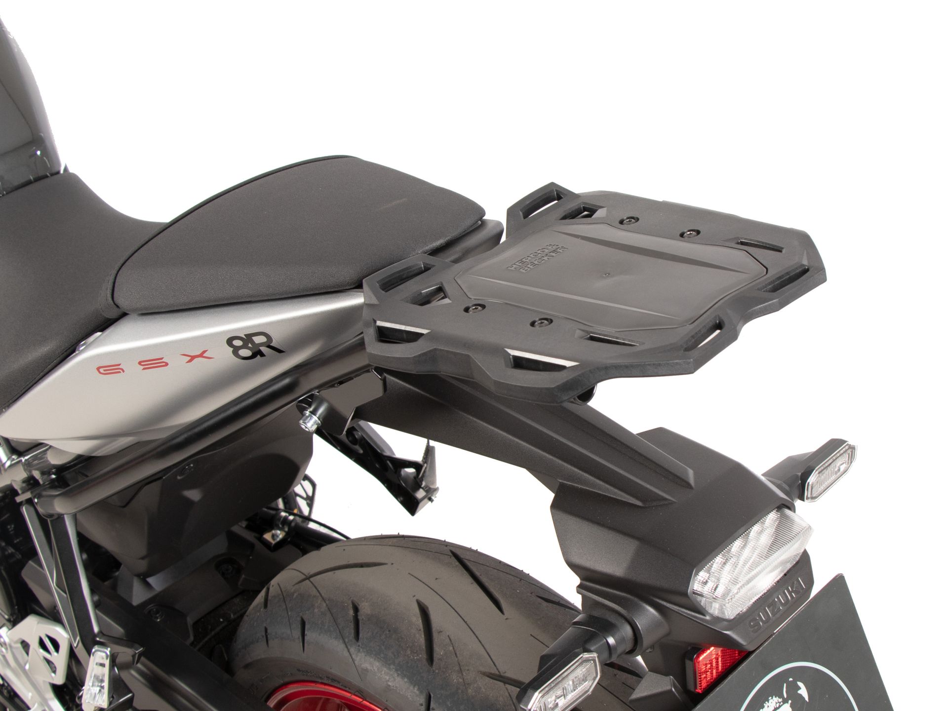 Porte-bagages arrière Smartrack noir pour Suzuki GSX-8R (24-) Hepco & Becker