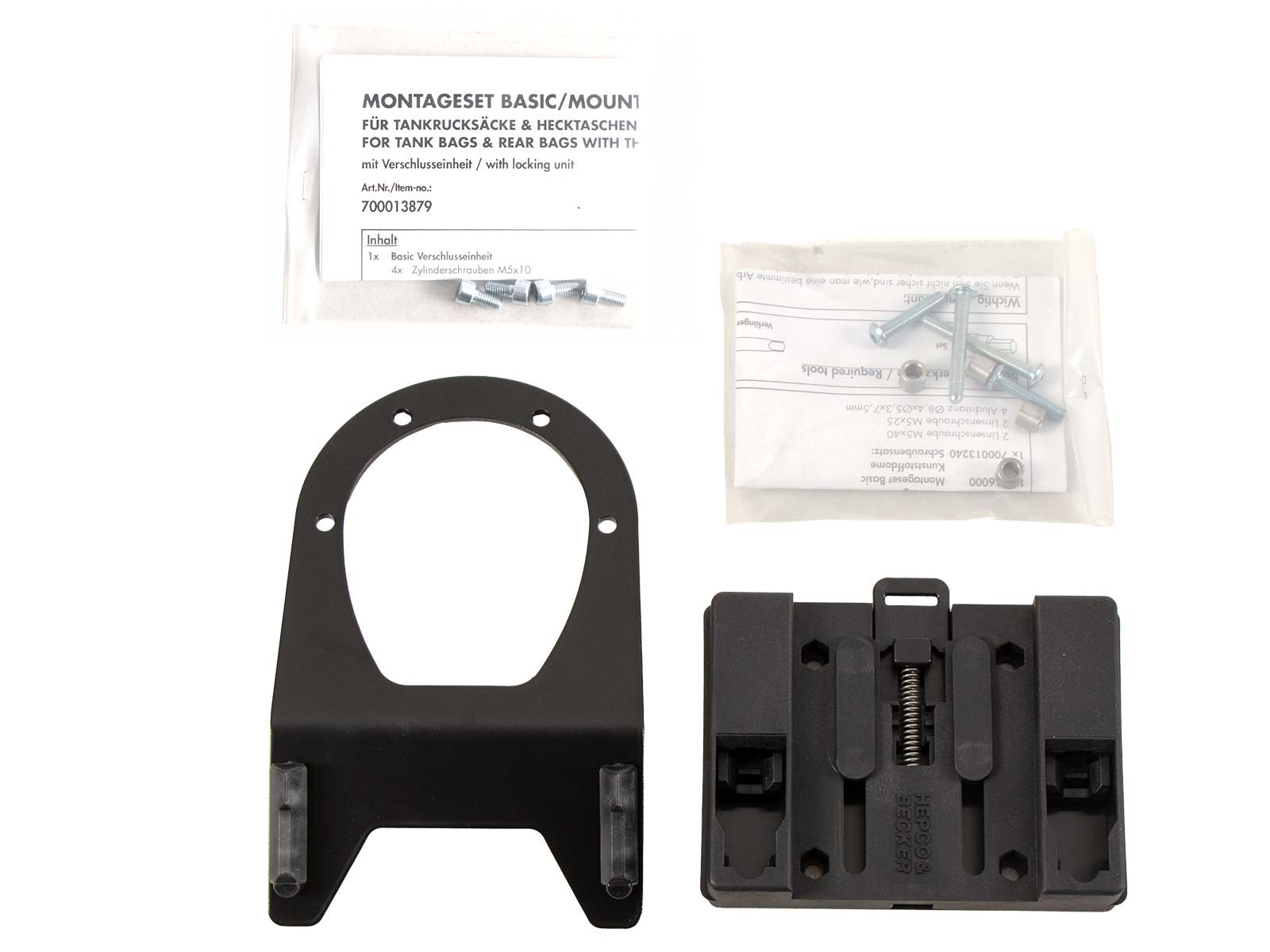 Anneau de réservoir BASIC pour Moto Guzzi V85 TT (24-) Hepco & Becker