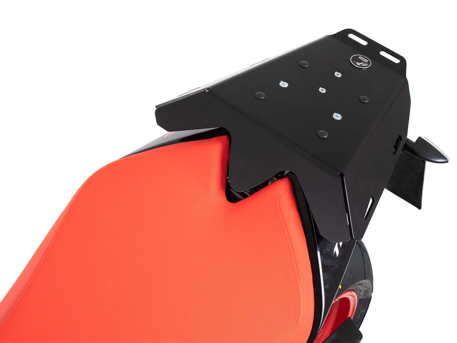 Rack sport fixe vissé noir pour Aprilia Tuono V4 Factory /RSV 4 /RSV 4 Factory (21-24)