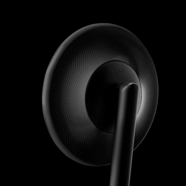 Rétroviseur d'extrémité de guidon RIZOMA E-POP gauche ou droit pour Vespa, noir