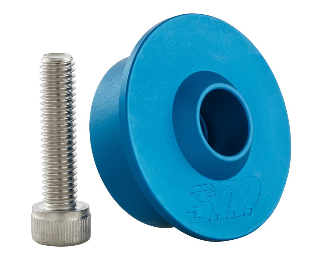 Kit de montage pour rétroviseur d'extrémité de guidon sans poids d'extrémité de guidon, MK II, bleu