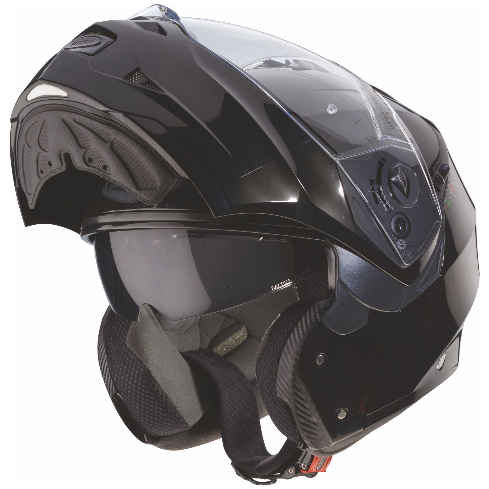 Caberg casque Duke II Smart, noir (non peint)