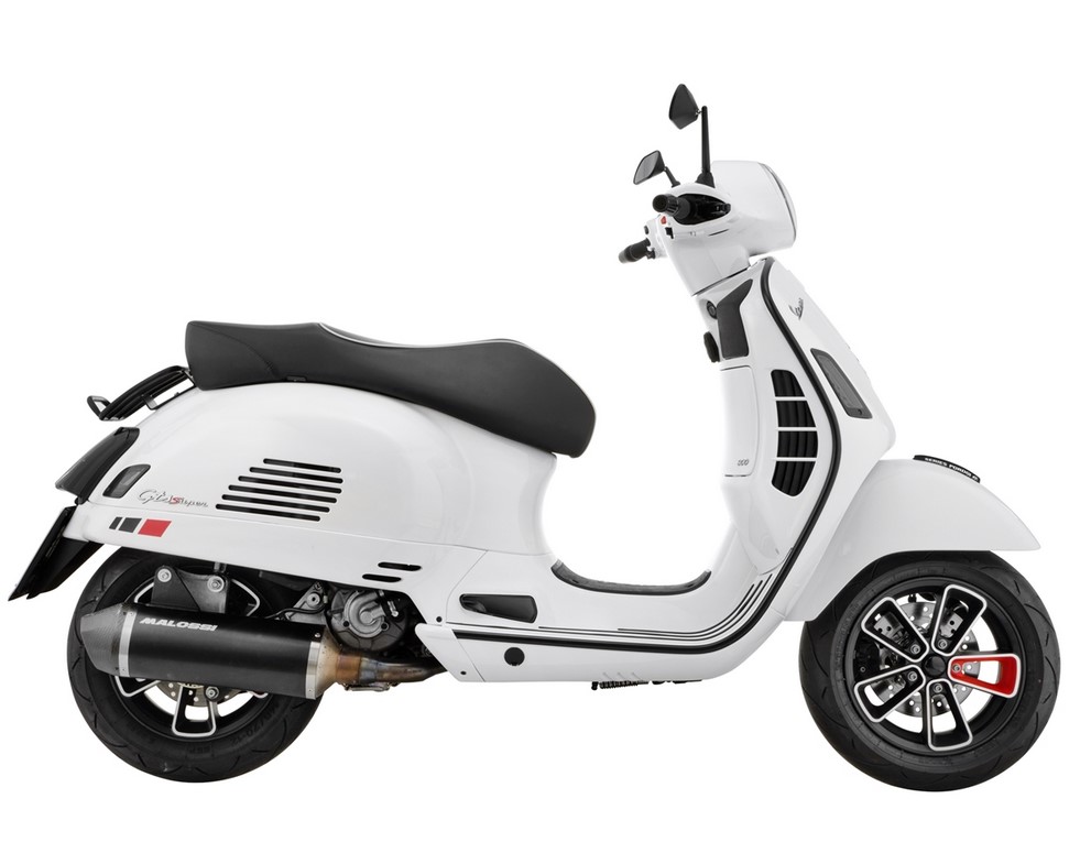 Porte-bagages arrière 70's pour Vespa GTS/GTV/GT 125-300ccm 4T LC, chrome