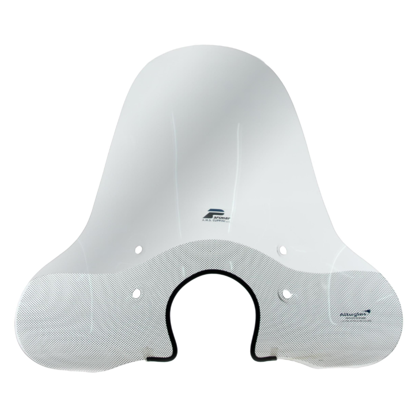 Pare-brise CUPPINI haut pour Vespa LX 50-150ccm, clair