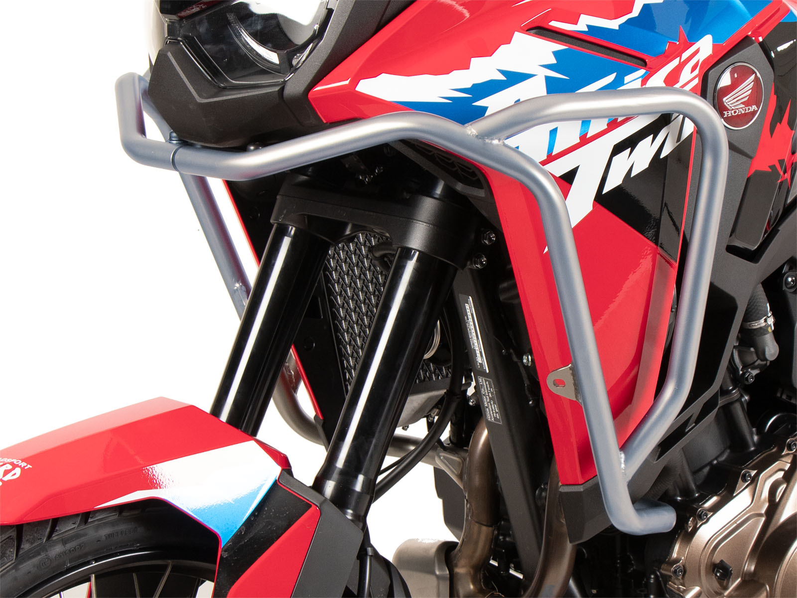 Arceau de protection du réservoir en acier inoxydable pour Honda CRF 1100 L Africa Twin (24-) Hepco & Becker