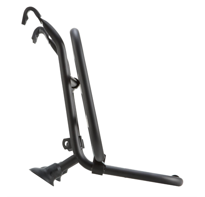 Porte-bagages avant pour Vespa PX 80-200ccm, pliable, noir