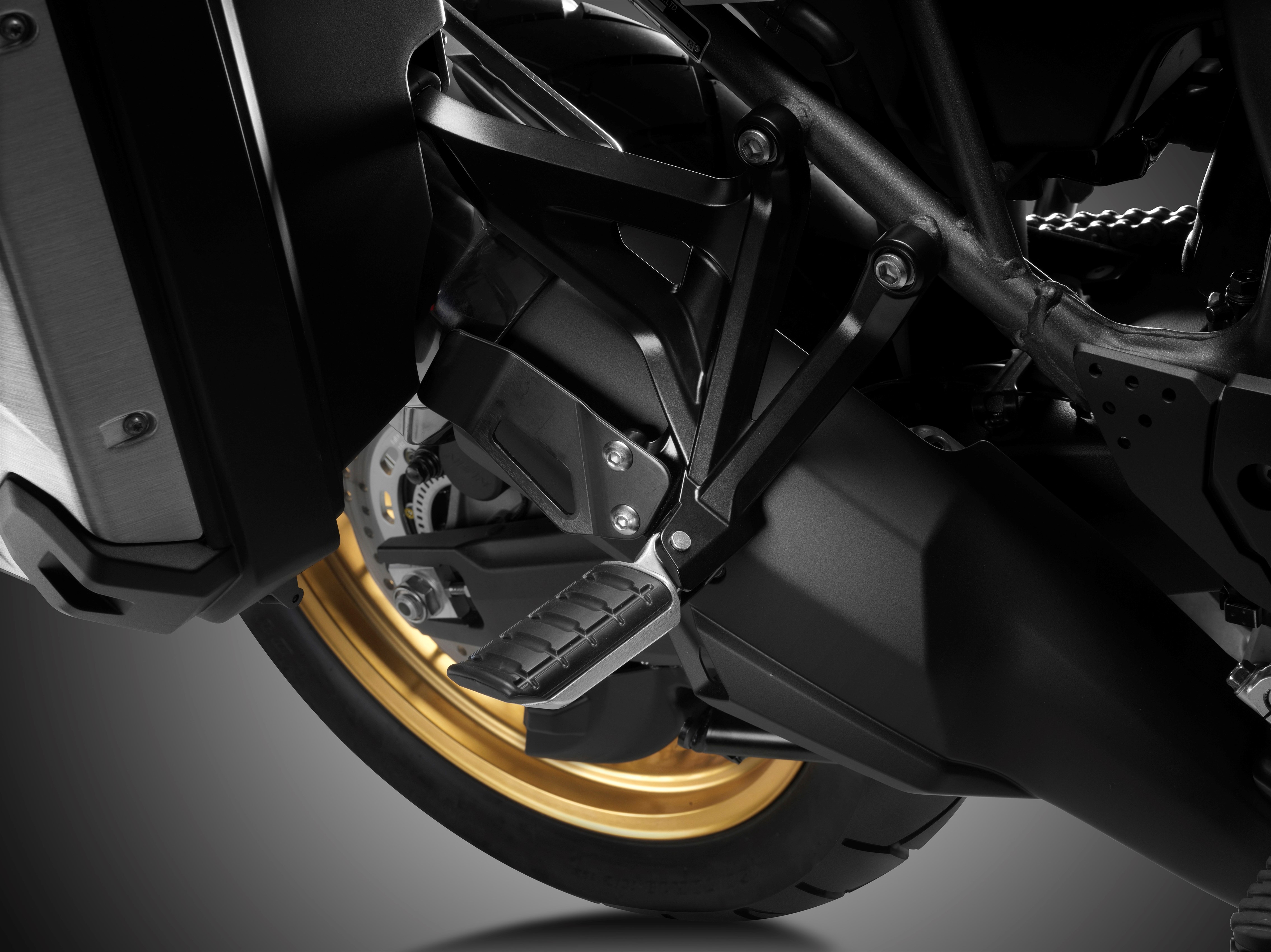 Repose-pieds d'origine Honda pour passager Africa Twin CRF1000L / CRF1100L / NT 1100 / XL 750 Transalp/E-Clutch