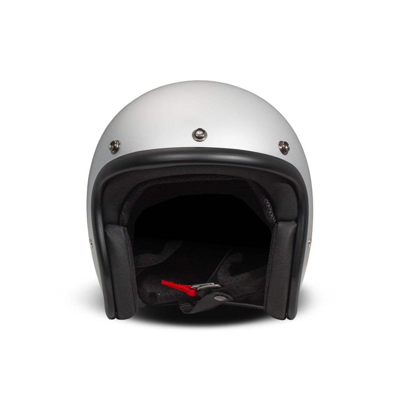 DMD casque jet rétro, aluminium, mat, aluminium, fibre de verre, ECE 22.06