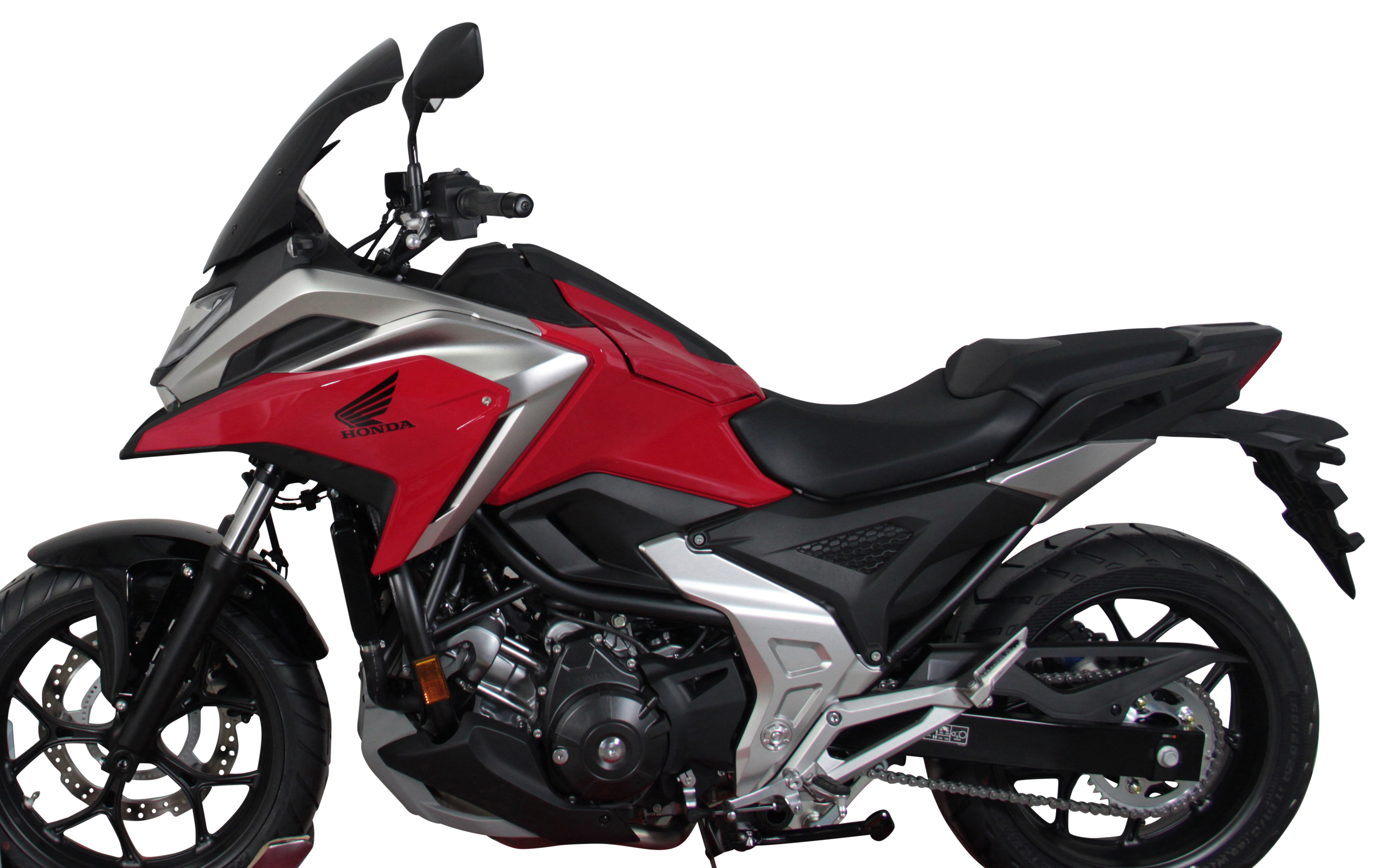 Pare-brise touring MRA "TM" noir pour Honda NC 750 X (21-24)