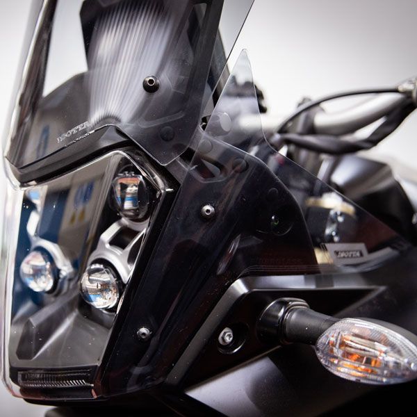 Déflecteurs latéraux fumée foncée pour Yamaha Ténéré 700 (19-24)