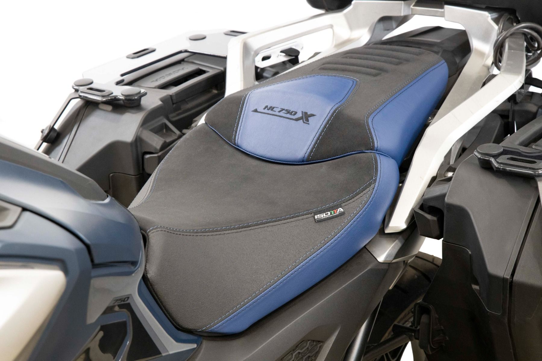 Housse de siège pour Honda NC 750 X (21-24) bleu