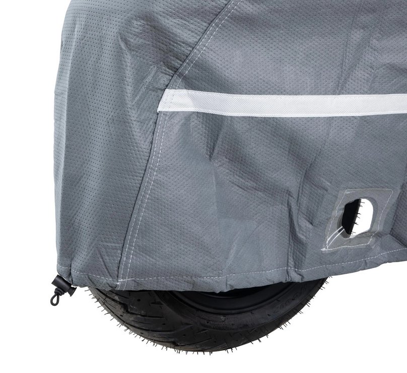 Garage pliant Indoor PREMIUM 2.0 pour Vespa GTS/GTV/GT, taille XL, gris