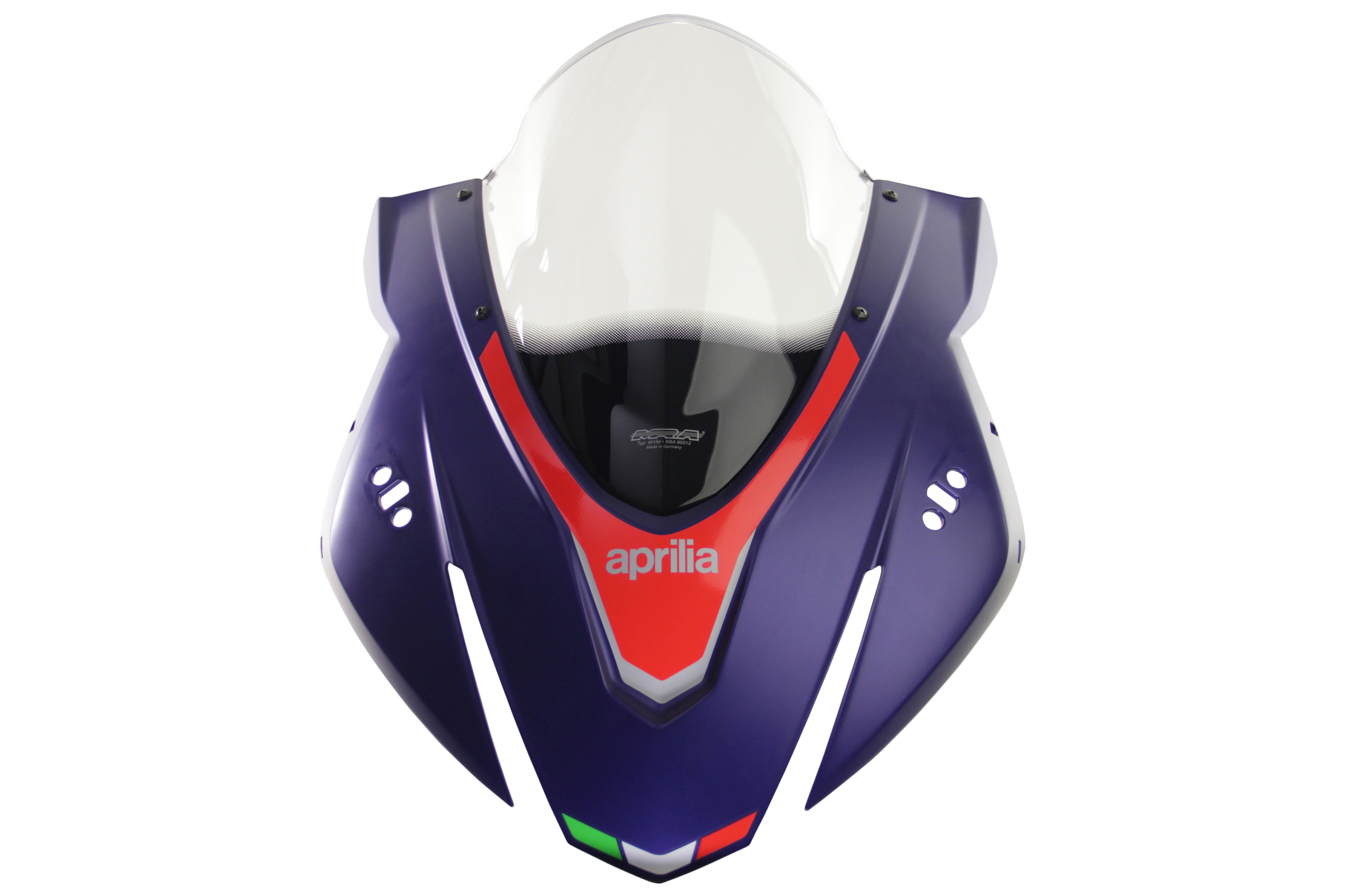 Ecran MRA Racing "R" - incolore - Aprilia RSV 4 1100 Factory 2021-