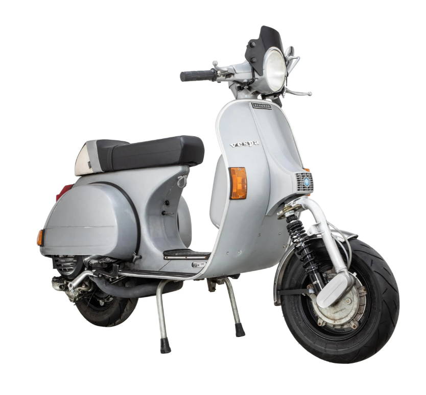 Aile Garelli pour Vespa PX 80-200ccm, métal, chrome