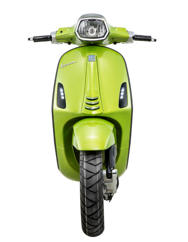 Anneau de lampe LED anneau lumineux pour Vespa Sprint 50ccm 2T/4T, noir mat