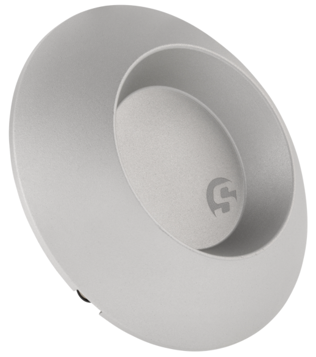 Cache couvercle vario pour Vespa, argent mat