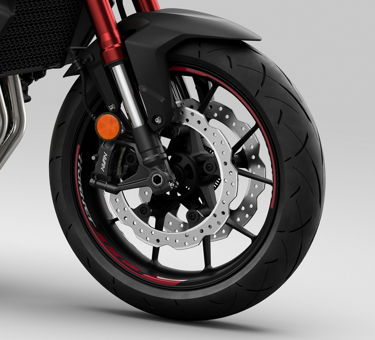 Décor de jantes rouge pour Honda CB 750 Hornet (23-) Original