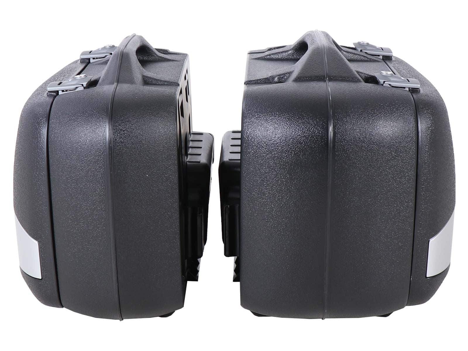 Kit de valises latérales Junior Flash Enduro 30 droite / 40 gauche Hepco & Becker