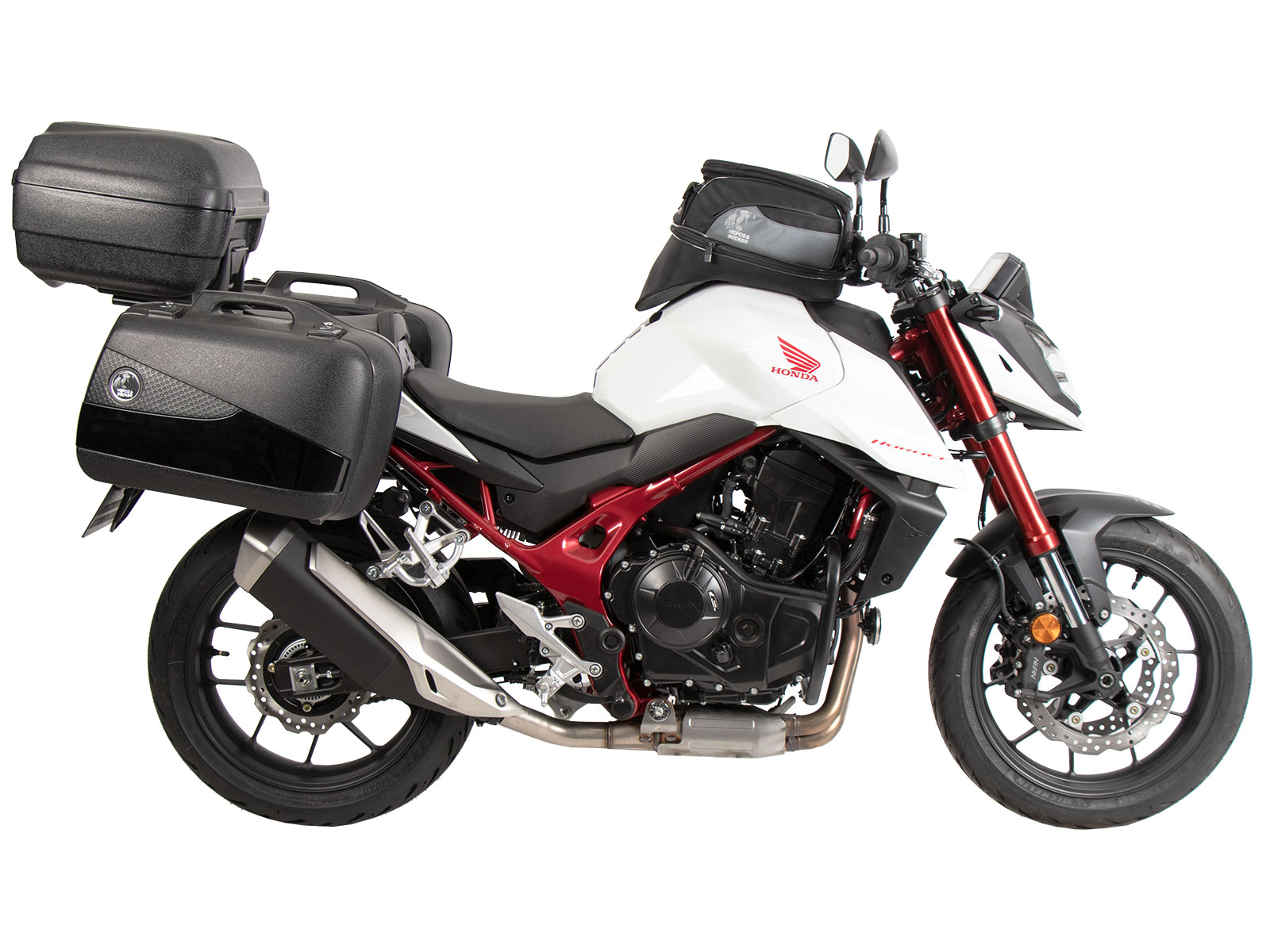 Porte-bagages latéraux Lock-it noir pour Honda CB 750 Hornet (23-) Hepco & Becker