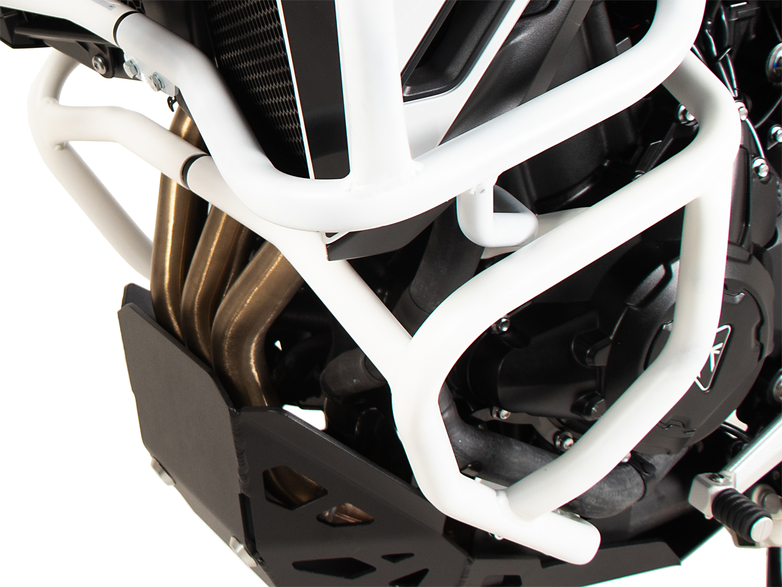 Arceau de protection moteur blanc pour Triumph Tiger 900 Rally Pro (24-) Hepco & Becker