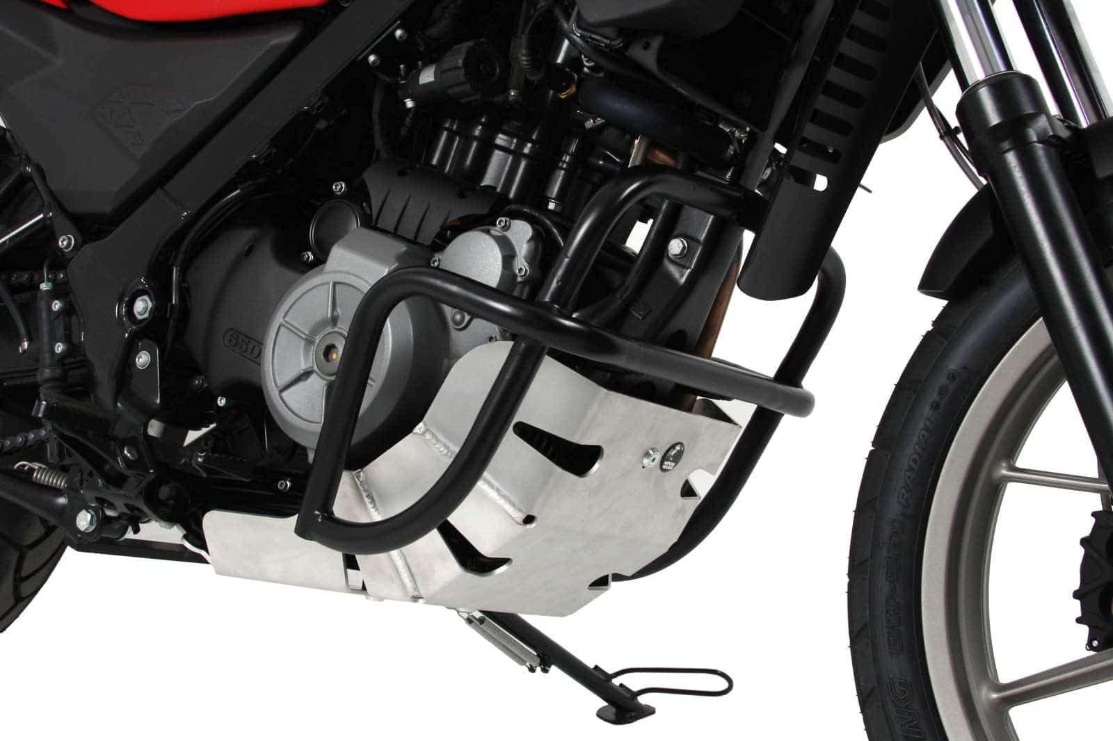 Arceau de protection moteur noir pour BMW G 650 GS (11-16)/Sertao (12-16) Hepco & Becker