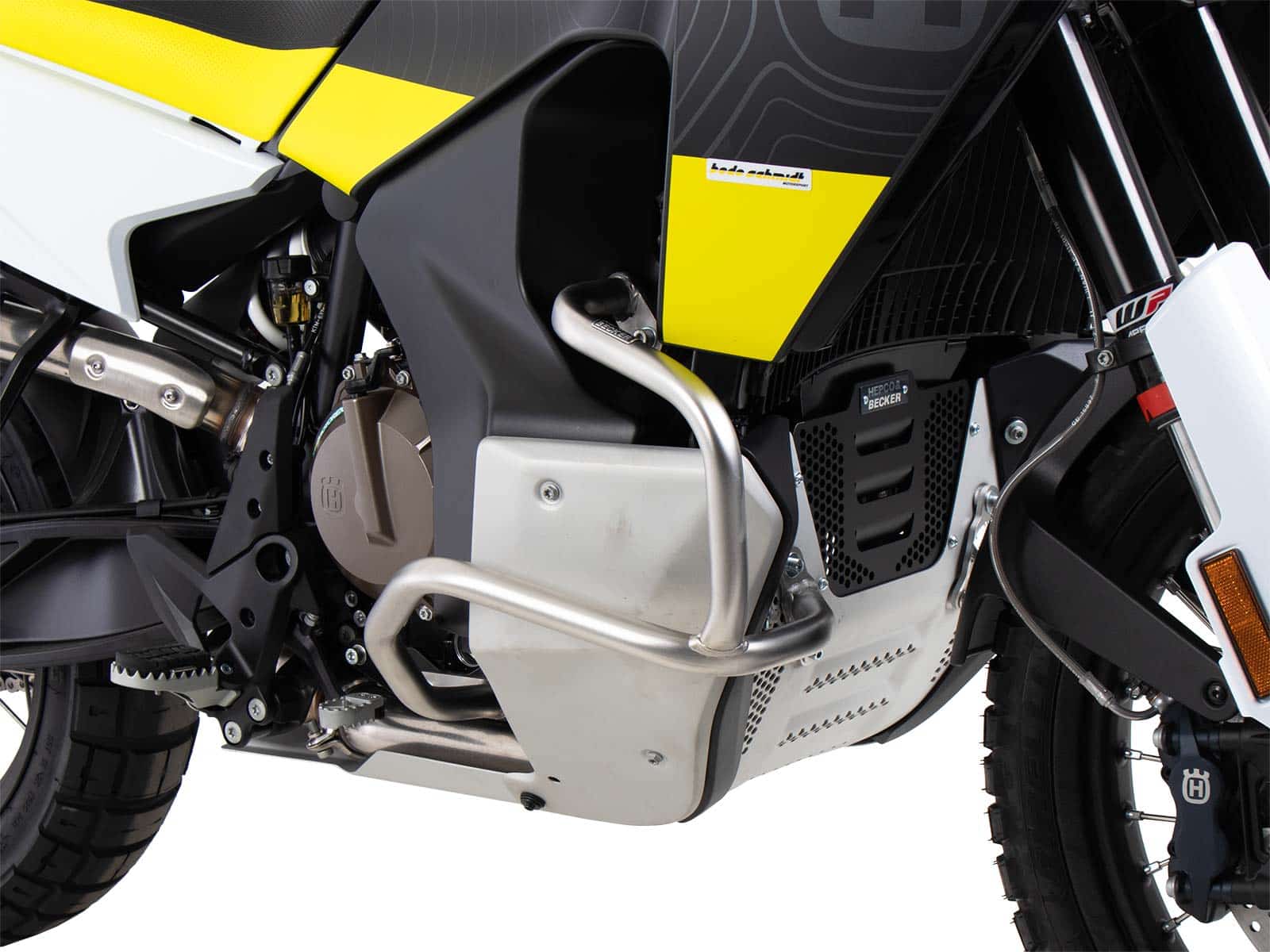 Arceau de protection moteur en acier inoxydable pour Husqvarna Norden 901 (22-) Hepco & Becker