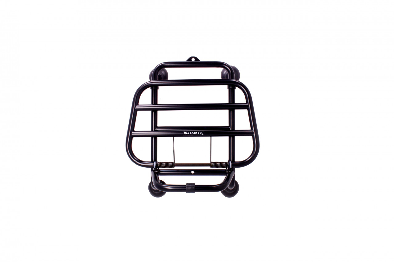 Original Vespa GTS / GTV / HPE porte-bagages avant, noir à partir de l'année 2019- 1B007202