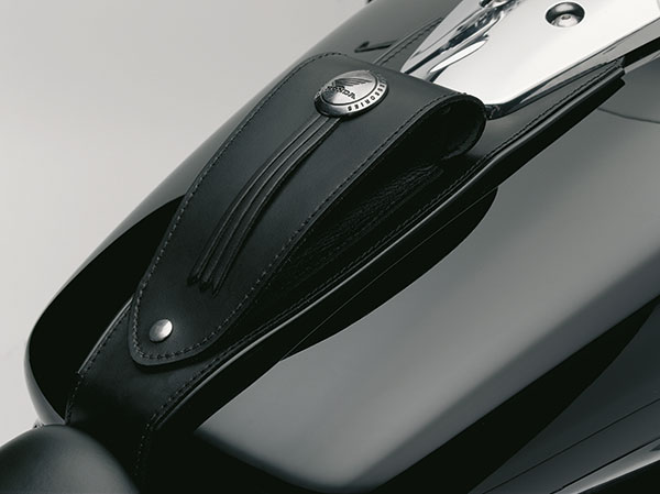 Courroie de réservoir en cuir originale Honda VT750 Shadow