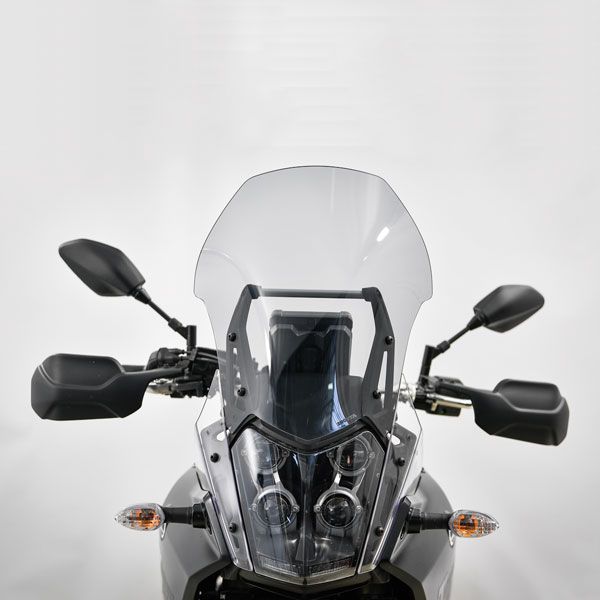 Pare-brise haut gris fumé pour Yamaha Ténéré 700 (19-24)