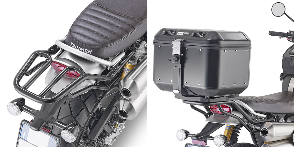 Support de top-case Givi pour Triumph Scrambler 1200 (19-)