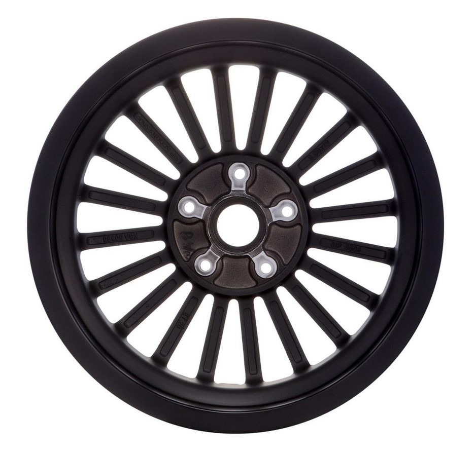 Jante avant/arrière pour Vespa GTS/GTS Super/GTV/GT 60/GT/GT L 125-300ccm, noire mate