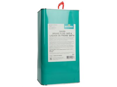 Liquide de frein Motorex, DOT 4, 5 l, transparent