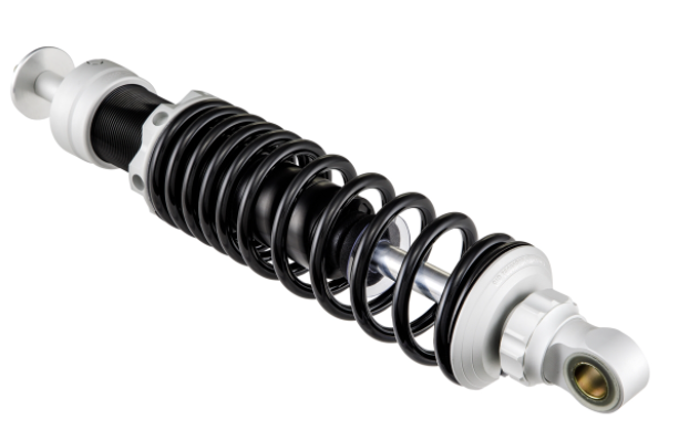 Amortisseur arrière pour Vespa GTS/GTS Super/GTV/GT 60/GT/GT L 125-300ccm, argent mat