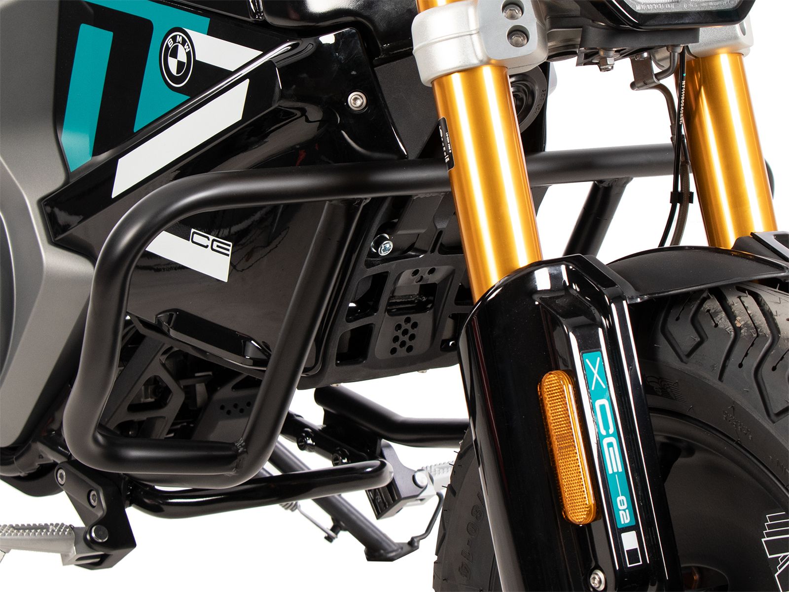 Arceau de protection moteur noir pour BMW CE 02 (23-) Hepco & Becker