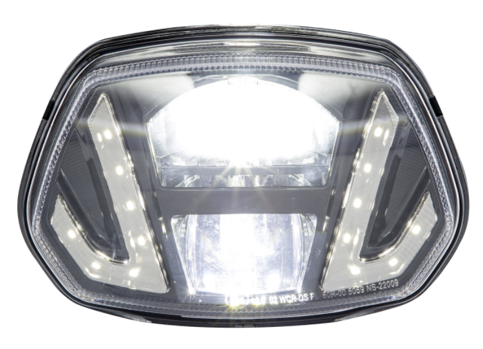 Phare LED "Black Edition" pour Vespa Sprint 50-150ccm 2T/4T ('13-'18)