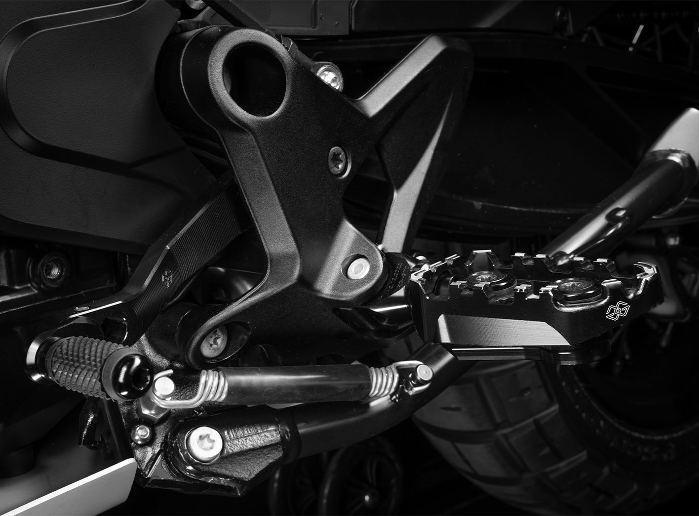 Gilles TECH-X repose-pieds Enduro avec ABE pour Ducati Multistrada V2 /S, V4 /S, Desert X