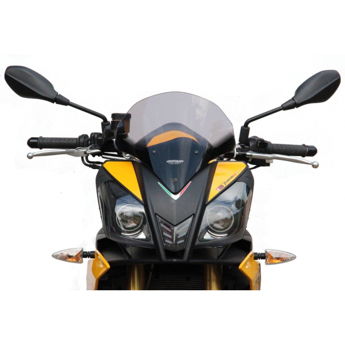Ecran sport MRA "SPM" gris fumé APRILIA TUONO V4R 2011-2014