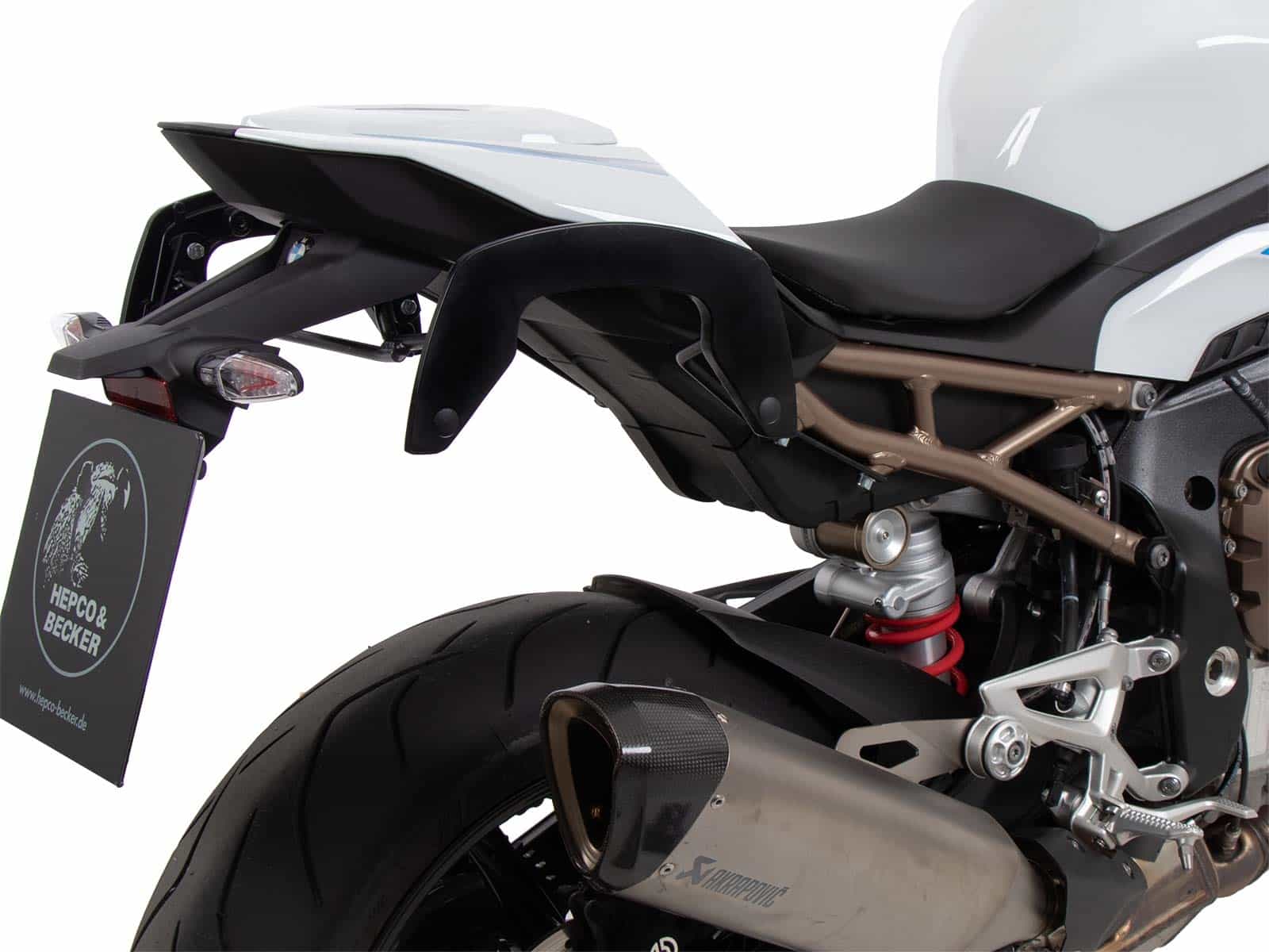 Supports latéraux C-Bow noirs pour BMW M 1000 R (23-) Hepco & Becker