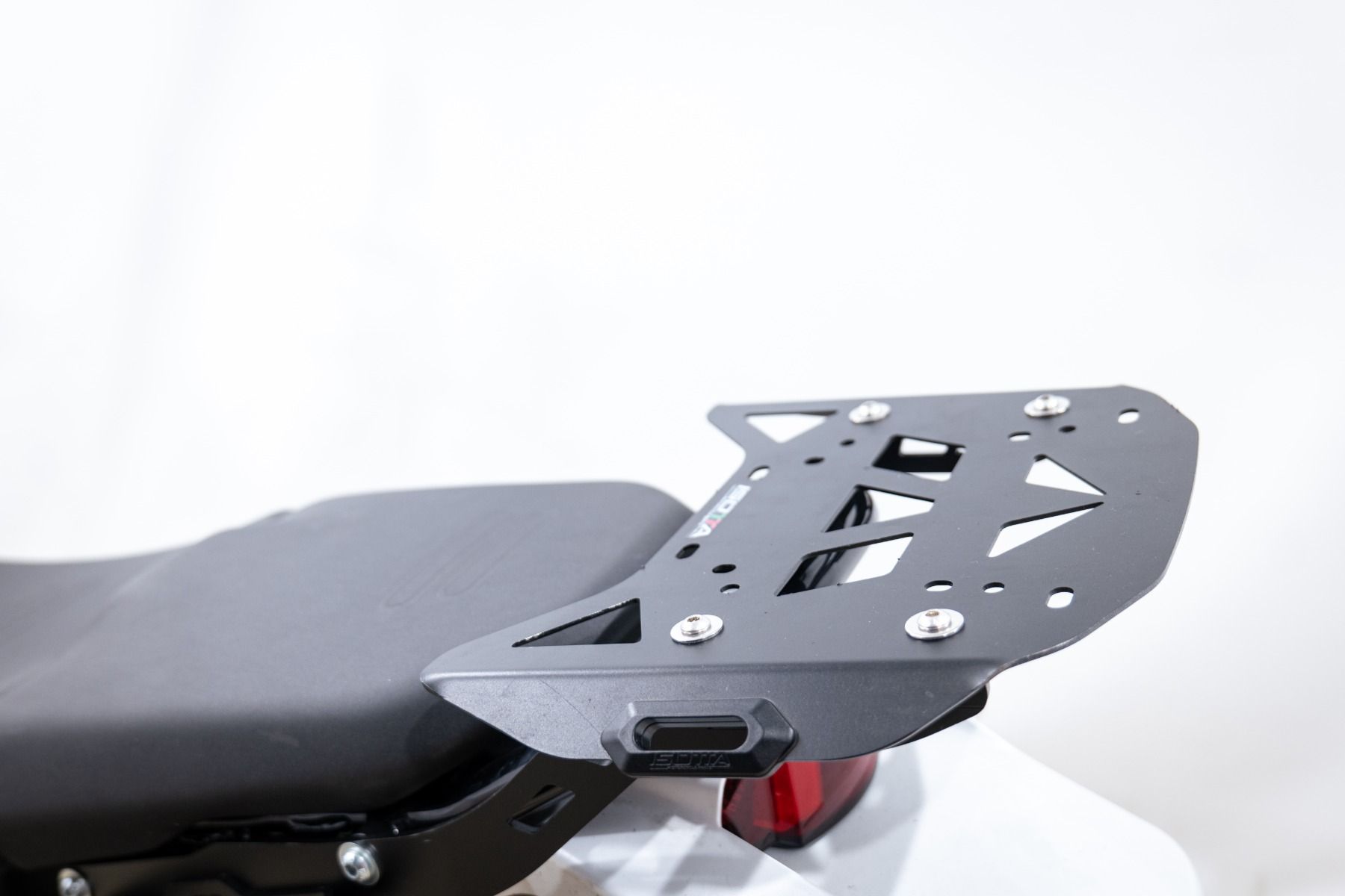 Porte-bagages pour Ducati DesertX, acier, noir