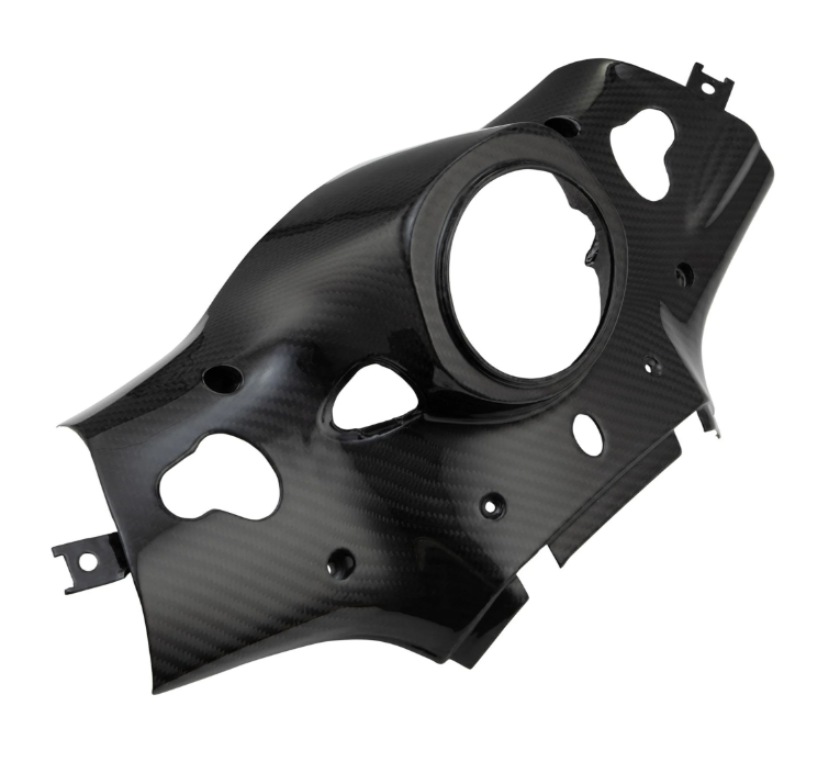 Carénage de guidon en bas pour Vespa Sprint 50-150ccm carbone