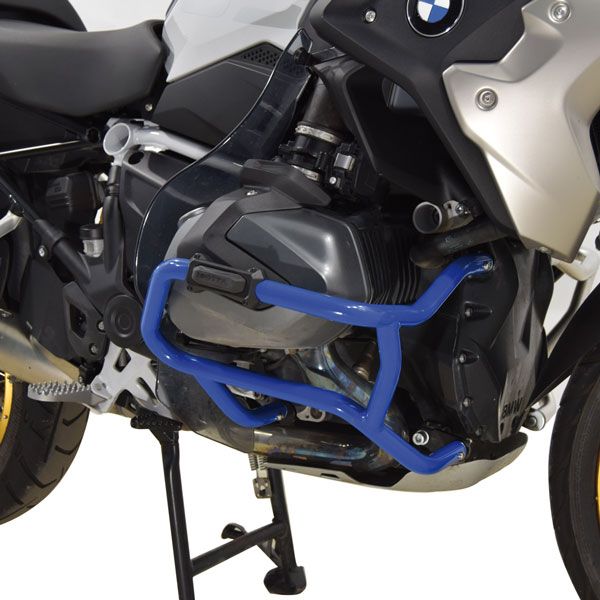 Arceau de sécurité inférieur pour BMW R 1250 GS, acier, bleu
