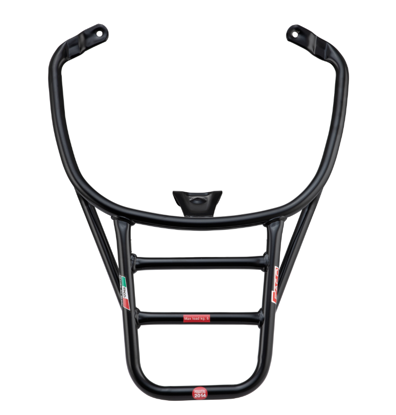Pont à bagages arrière pour Vespa Primavera /Sprint /Elettrica 50-150ccm, noir